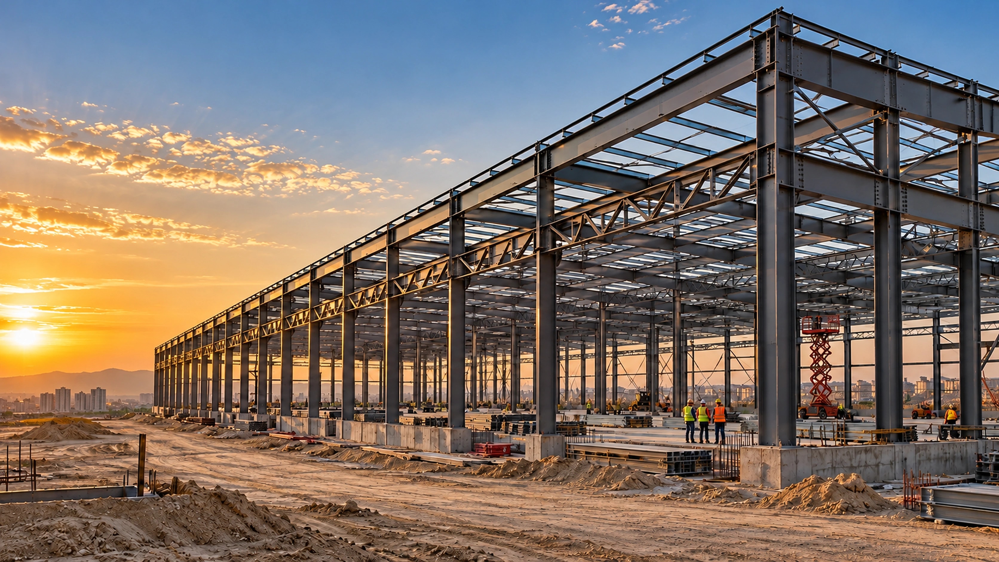 Shorsh Sinjawe Co. steel fabrication workshop and projects in Erbil